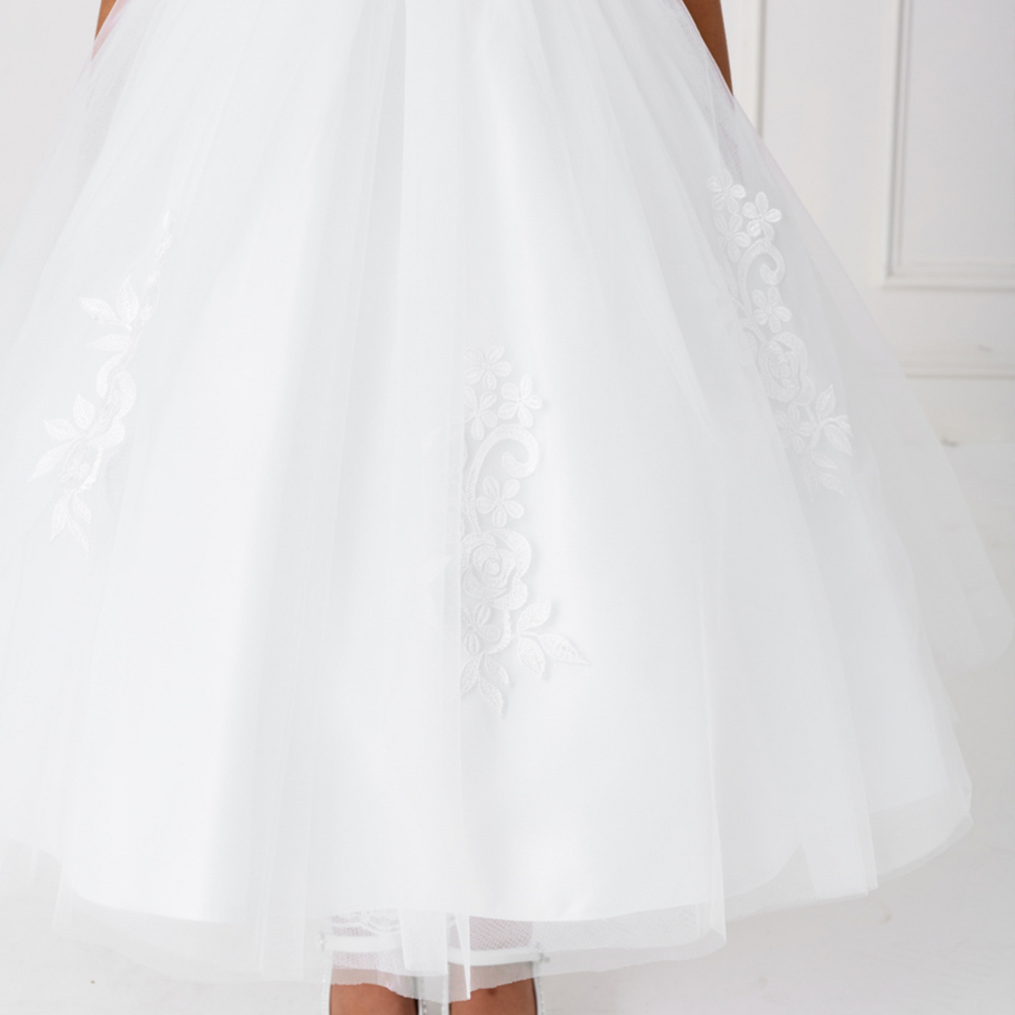 Leila Lace Girls Formal Dress