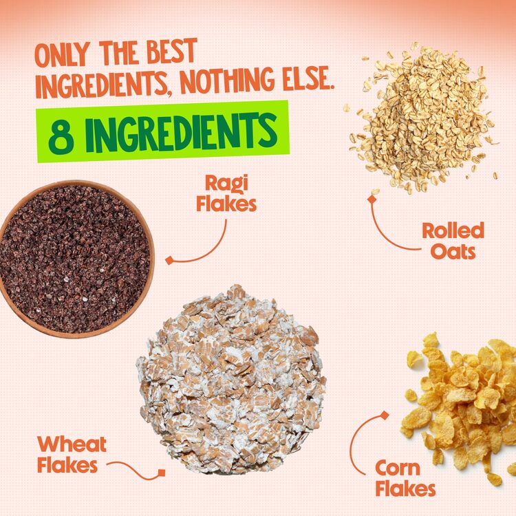 Super Muesli Nut Delight - 69% Whole Grain, 20% Dried Fruits & Nuts, No Sugar Infused Fruits - High Protein, Fibre Source - Premium Breakfast Cereal |