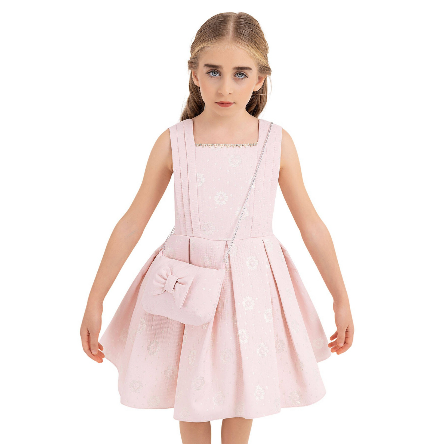 Pink Stardust Girls Formal Dress