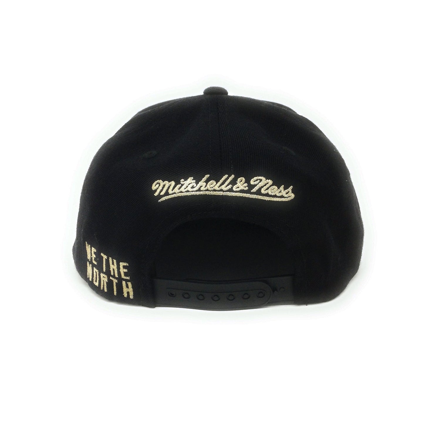 Mitchell and Ness Toronto Raptors We The Champions - 2019 Champions - Black/Gold Snapback Hat