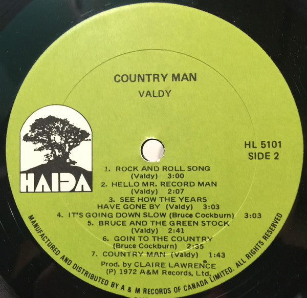 Valdy – Country Man - Original de 1972