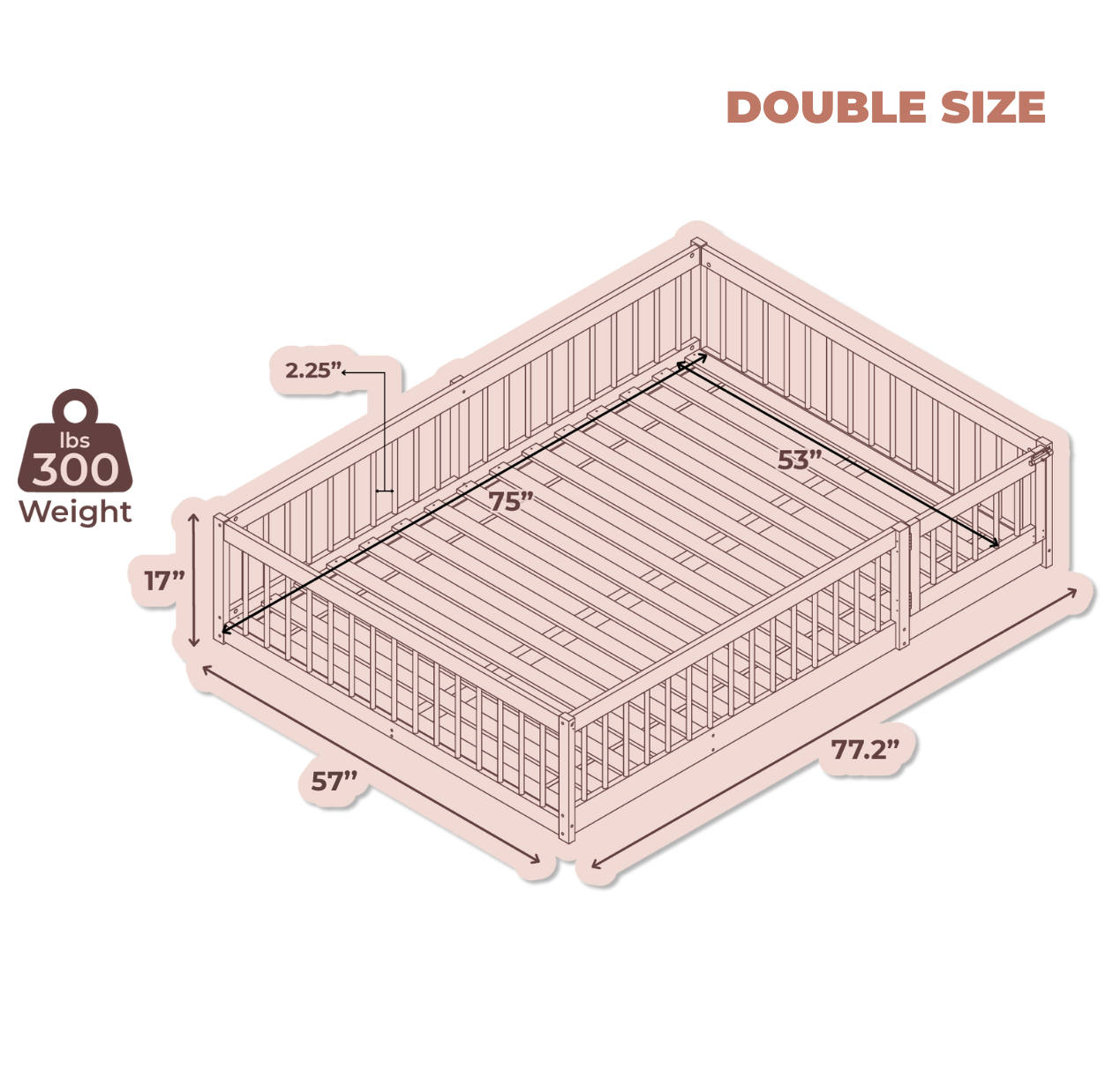 DREAM RAFT FLOOR BED