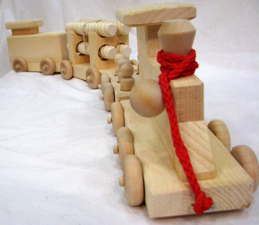 Four Car Train Set