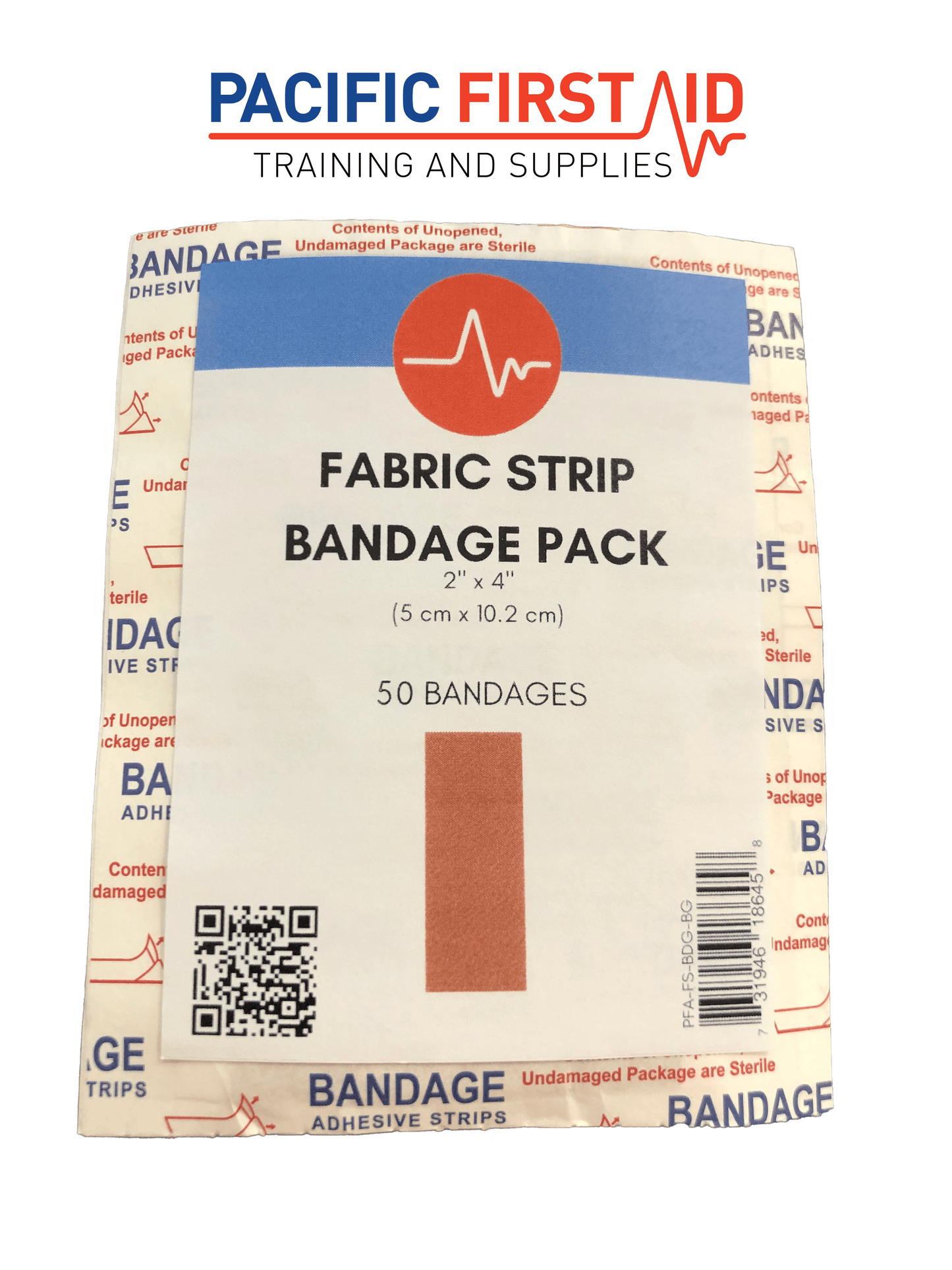 Fabric Strip Large Bandage Patch Pack 2" x 4"