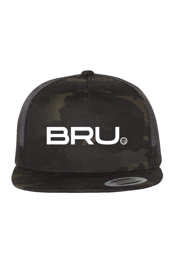 KiffLab Black Camo Trucker Cap