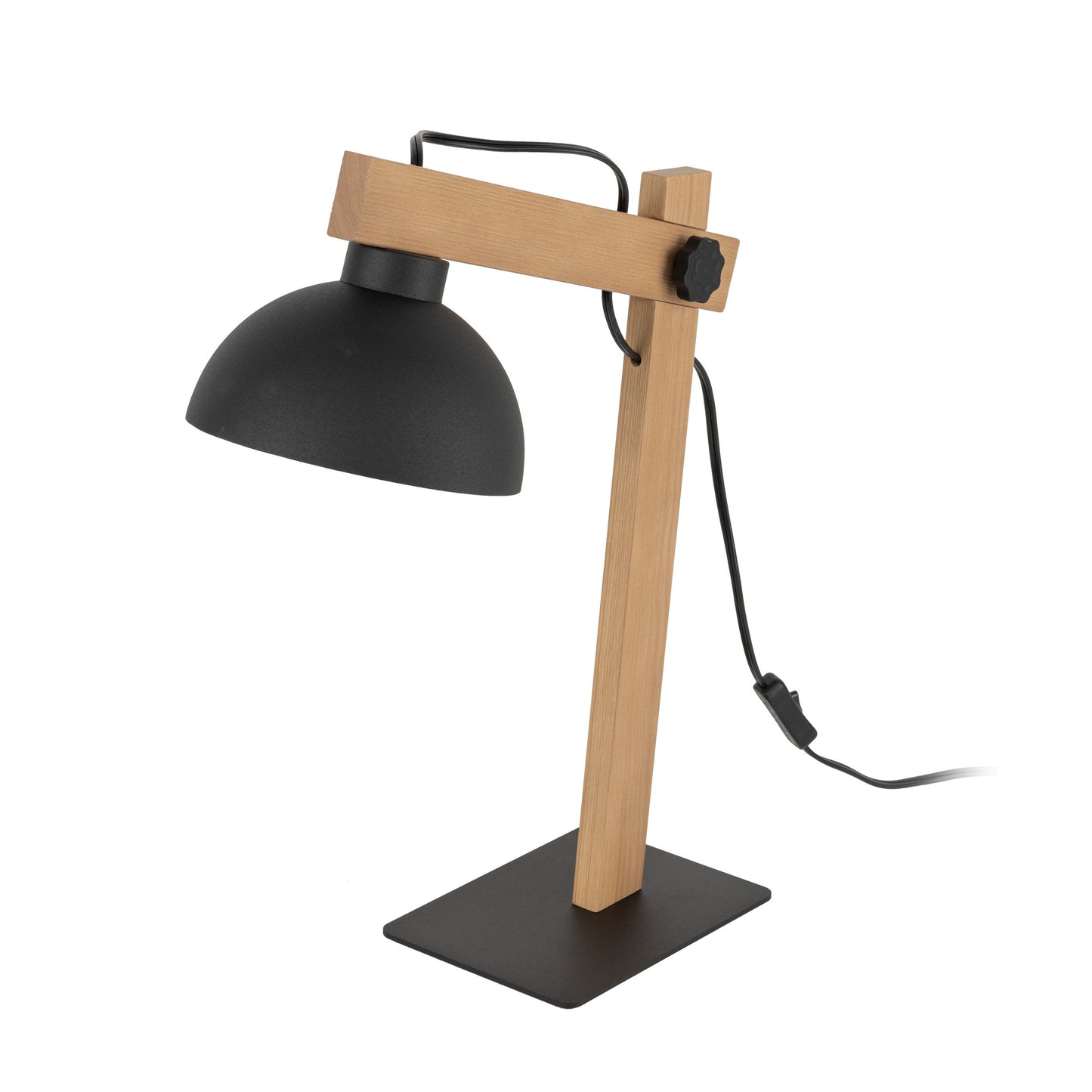 OSLO Black Scandinavian Night Lamp