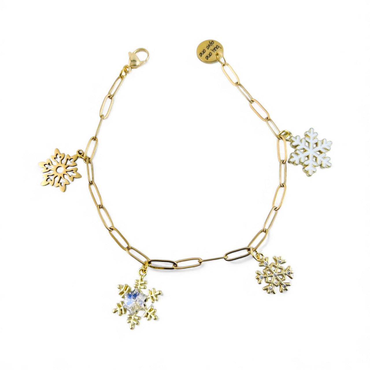 Golden Snowfall Bracelet - 2025 Christmas Collection