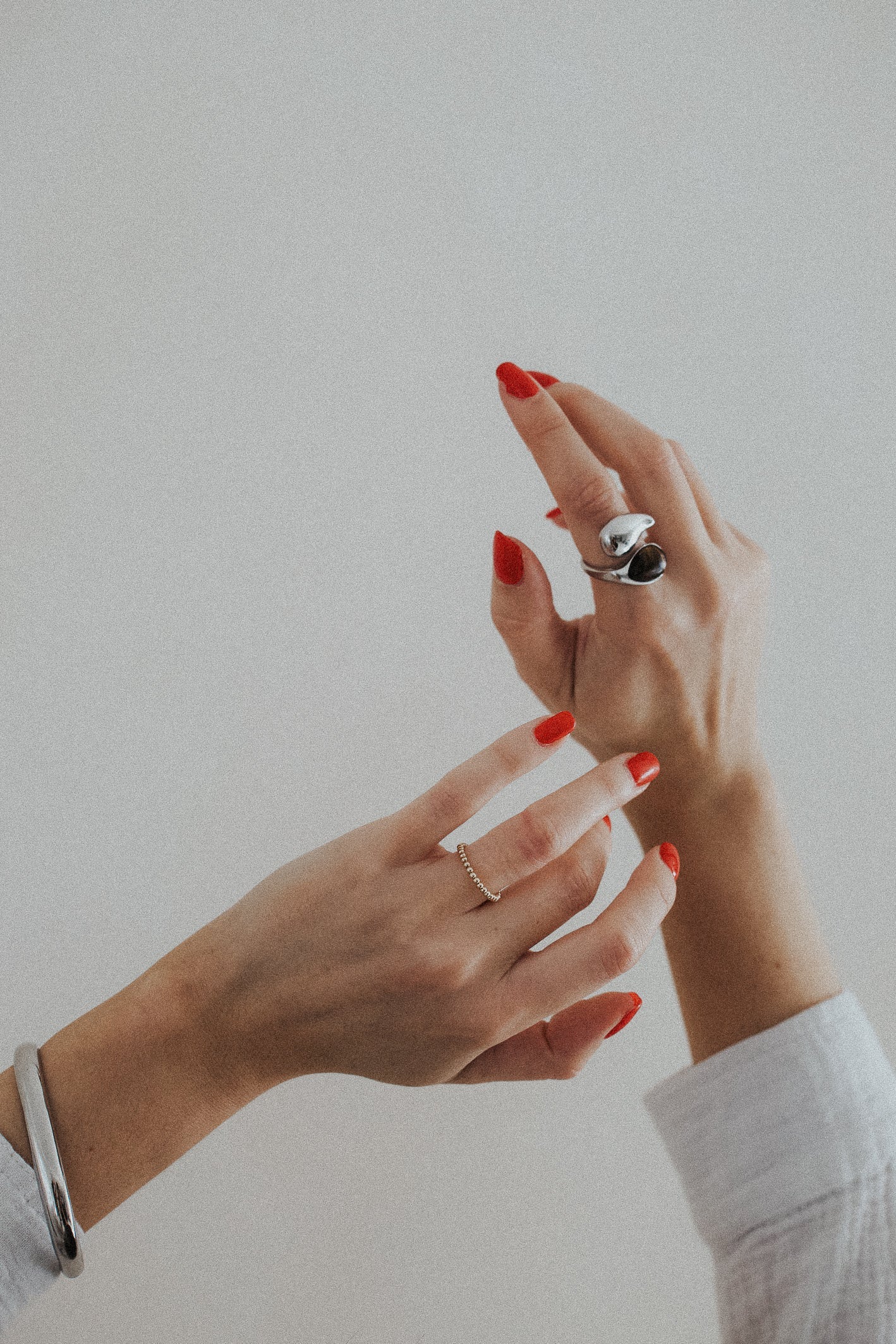 Gold Filled / Sterling Silver Stretch Ring