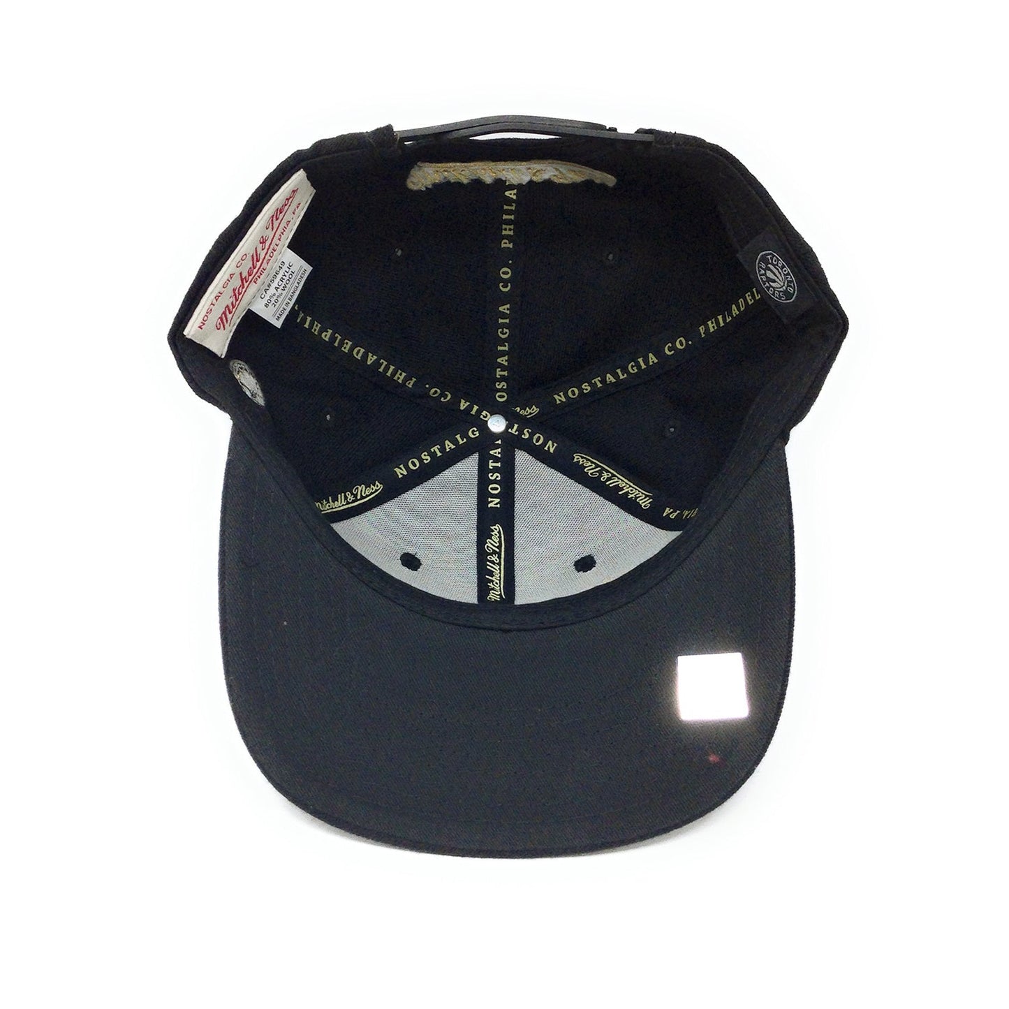 Mitchell and Ness Toronto Raptors We The Champions - 2019 Champions - Black/Gold Snapback Hat