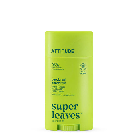 Attitude - Deodorant - Pear & Amber (75g)