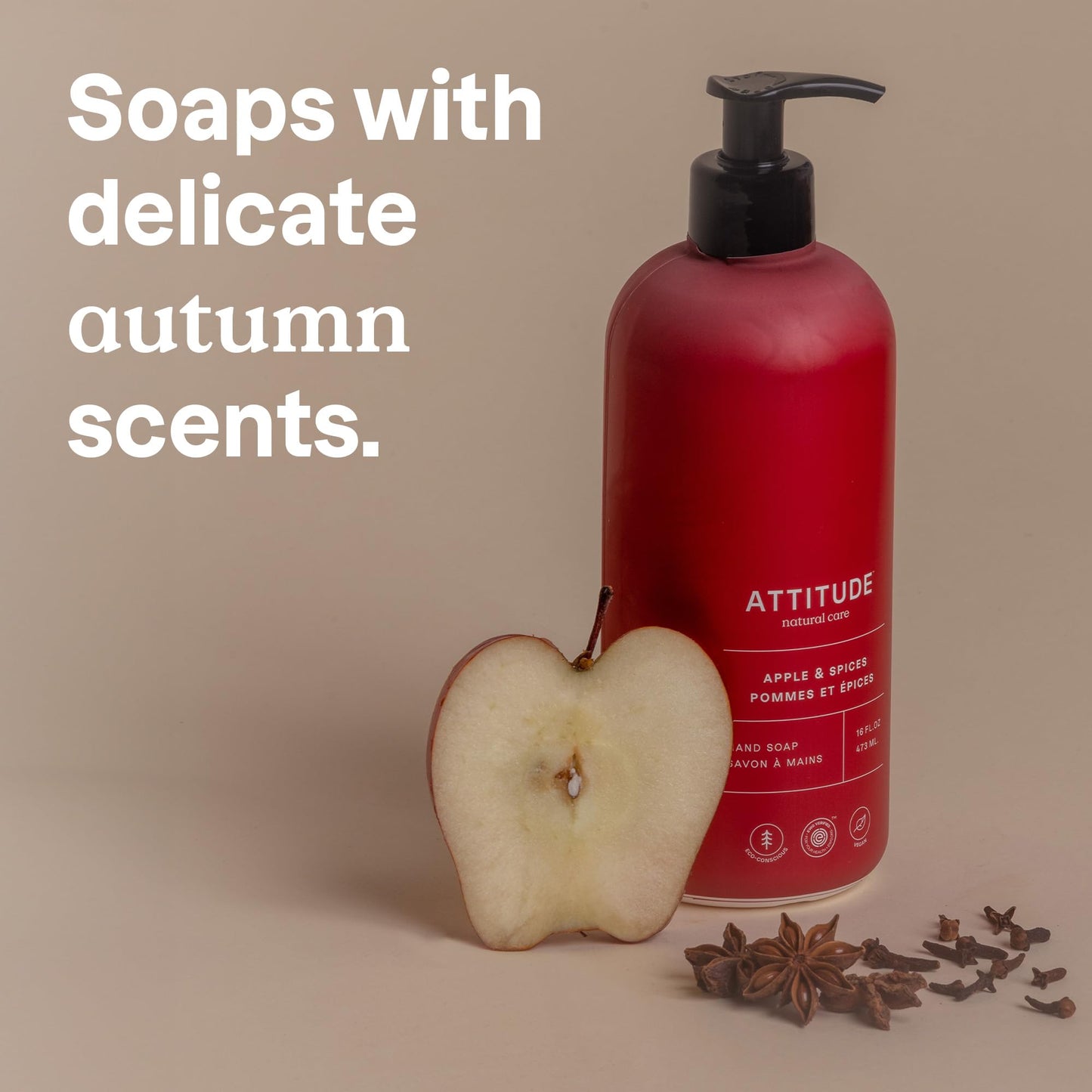 Attitude - Hand Soap - Apple & Spices (473ml)