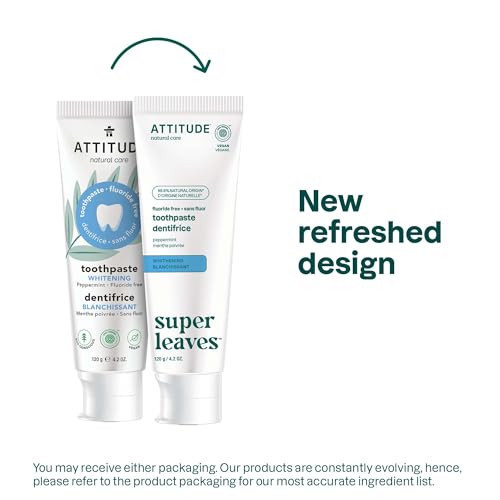 Attitude - Toothpaste Fluor-Free - Whitening (120g)