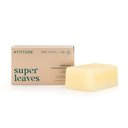 Attitude - Body Soap Bar - Sandalwood (113g 6)