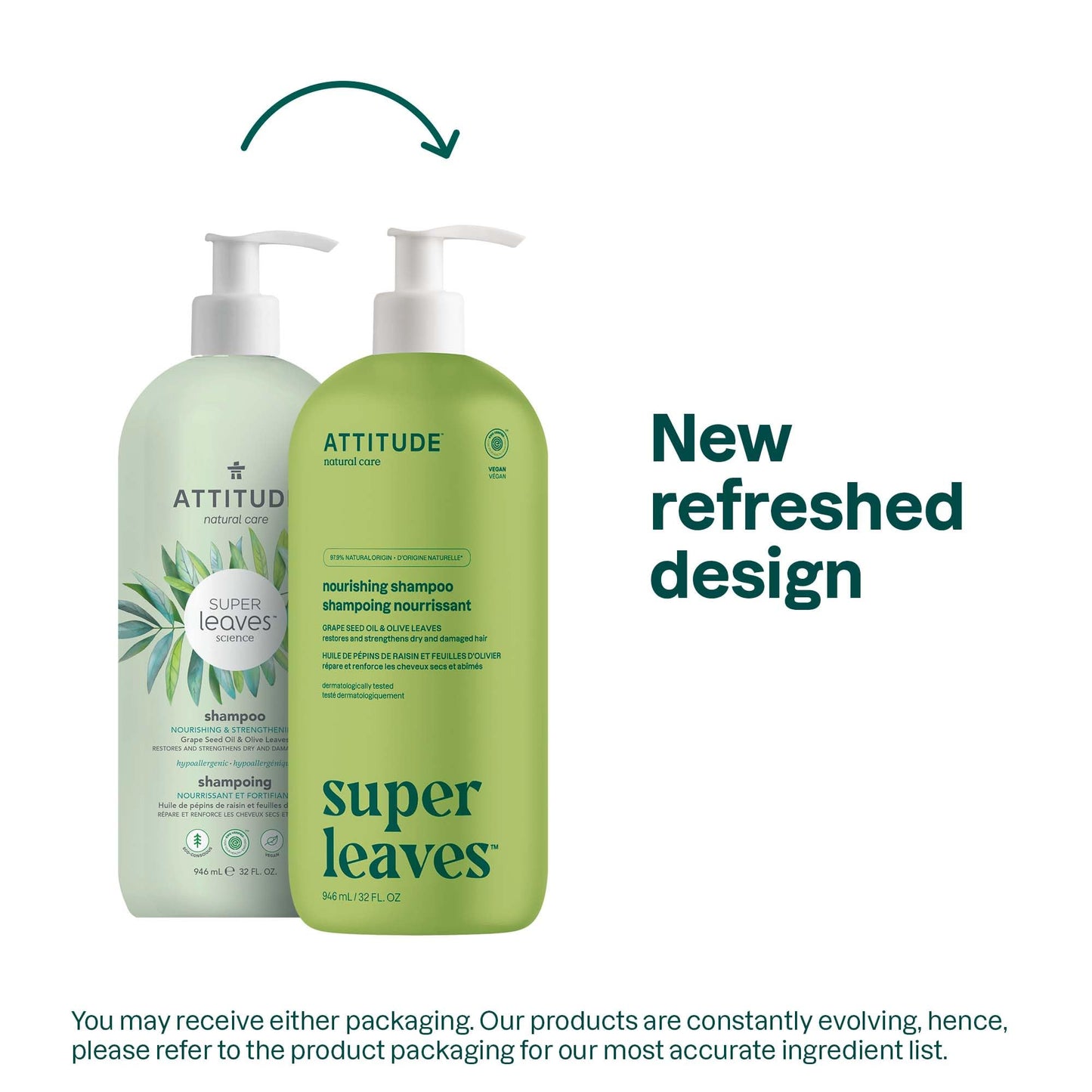 Attitude - Hand Cream - Olive Leaves (75ml)