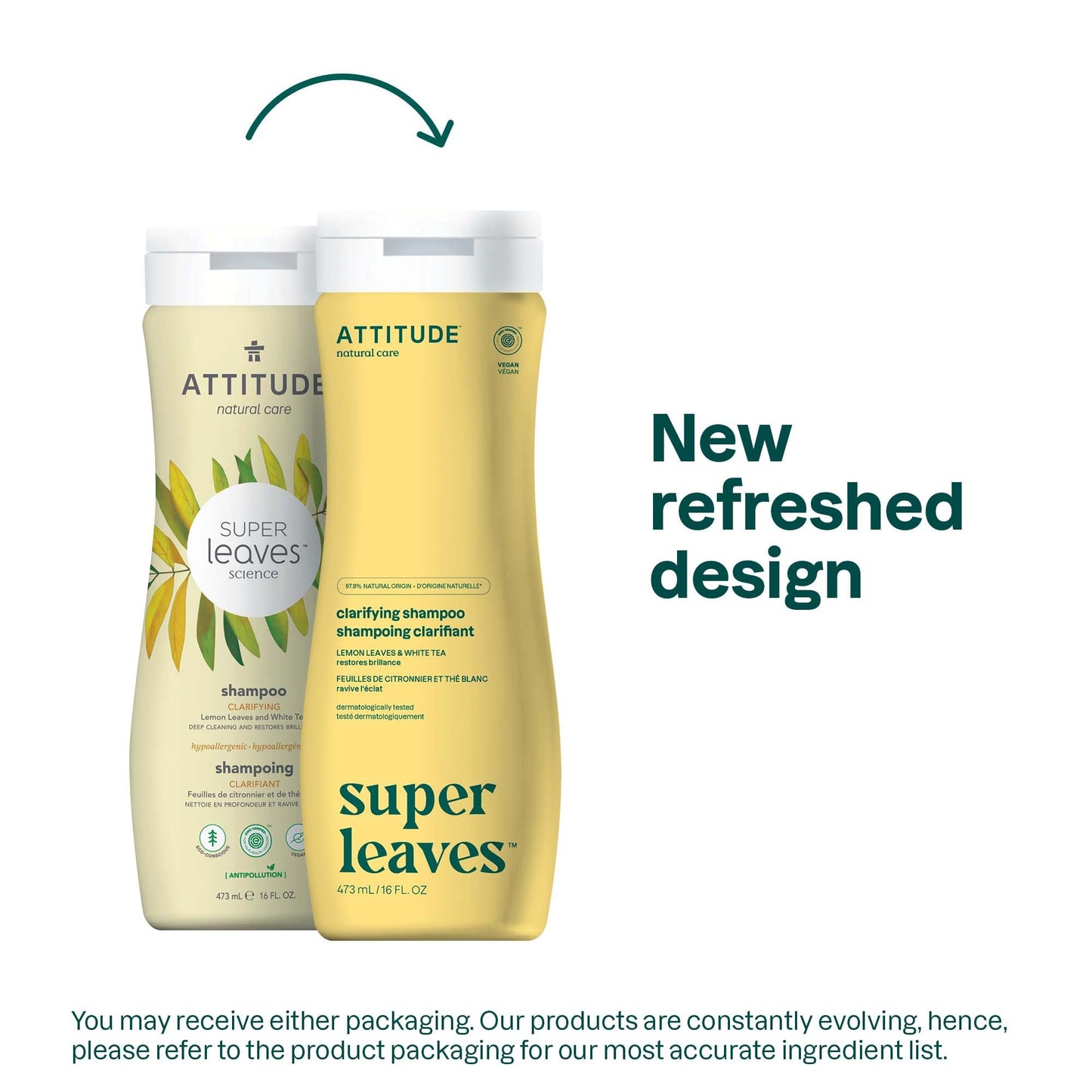 Attitude - Body Lotion - Lemon Leaves (473ml)