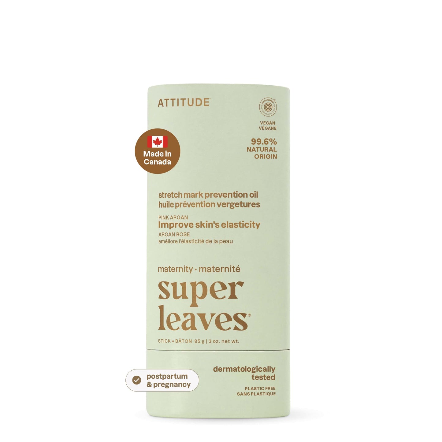 Attitude - Body Butter Stick - Pink Argan (85g)