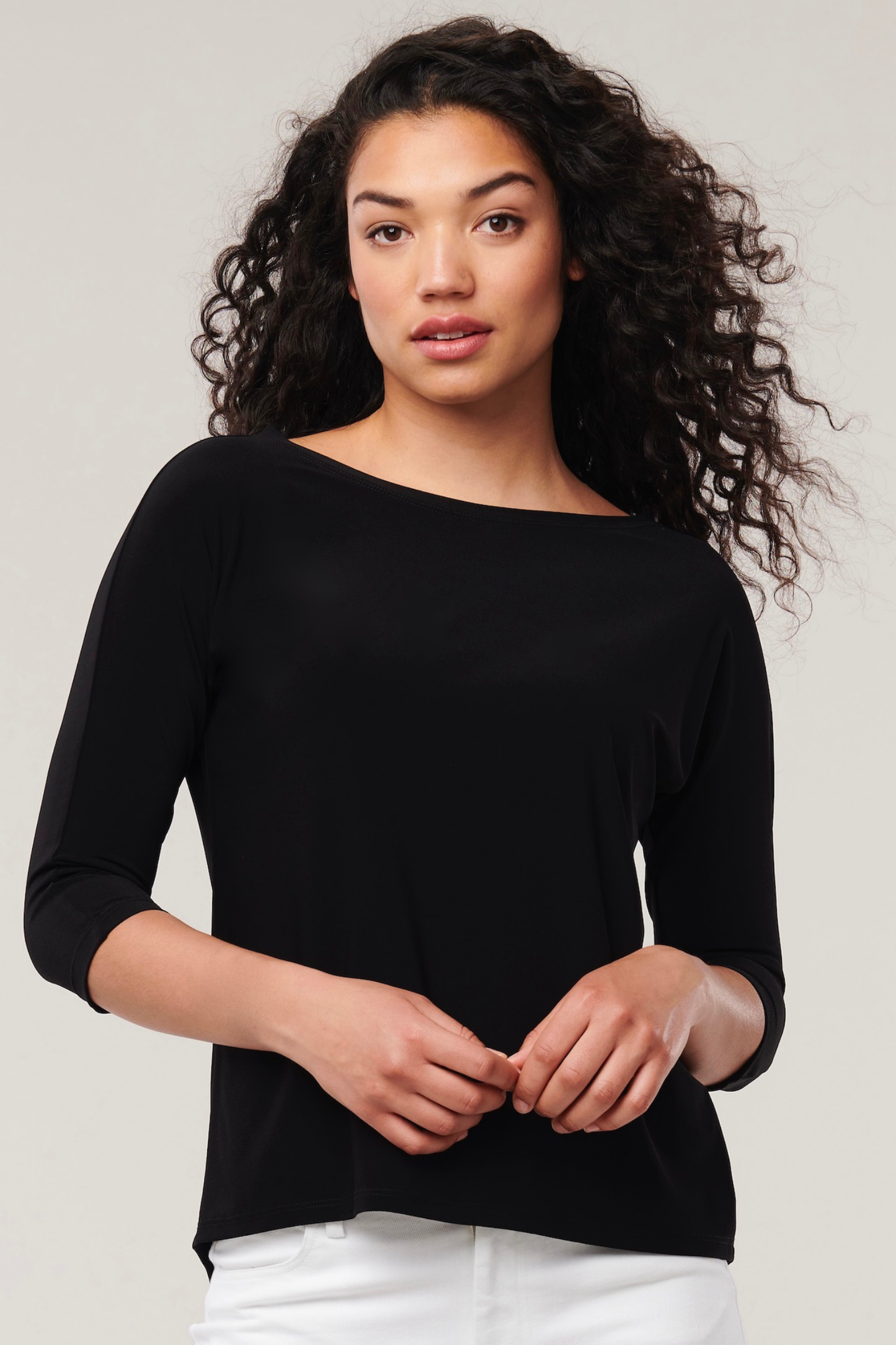 Sousa Wrinkle-Free Jersey Knit Top