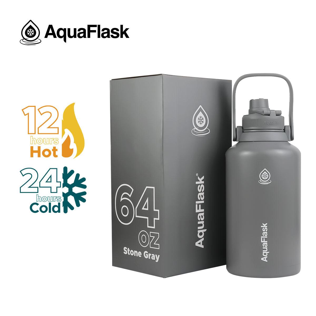 AquaFlask Original Vacuum Insulated Water Bottles 1893ml (64oz)