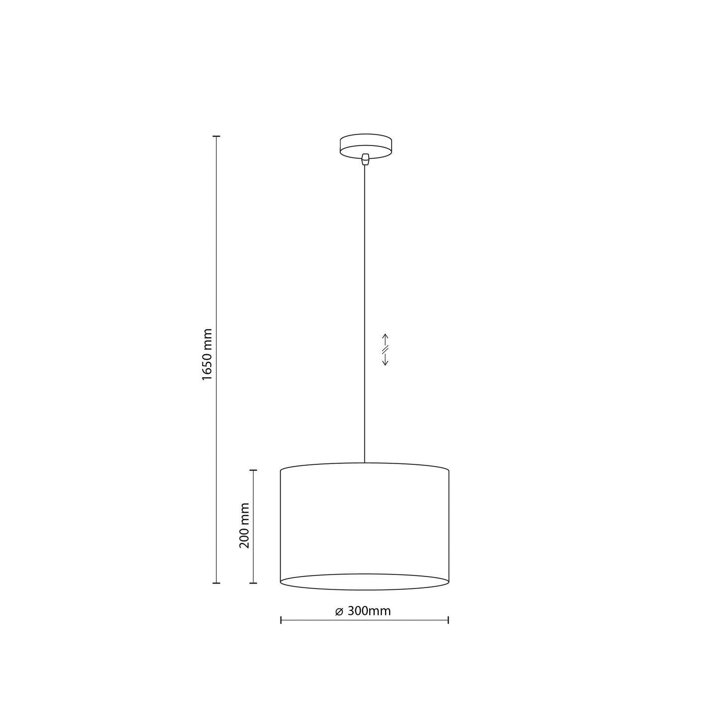 JUTE Natural Pendant Light