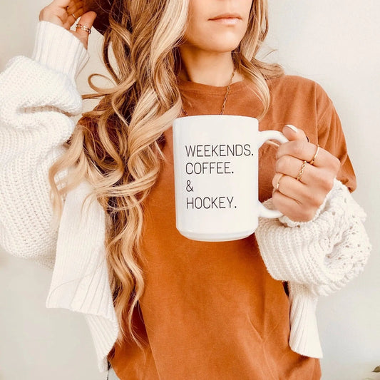 Weekend Coffee & Hockey Mug – Rustic Girls
