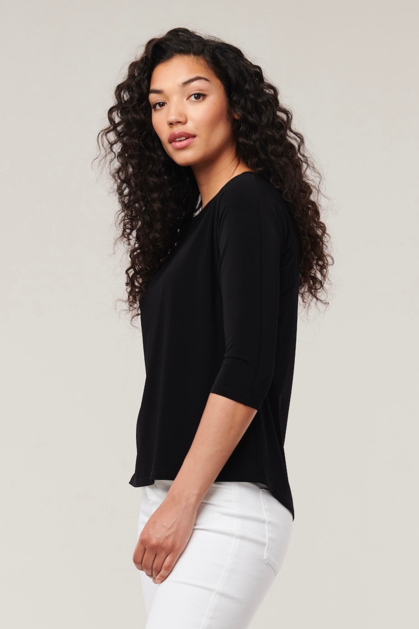 Sousa Wrinkle-Free Jersey Knit Top