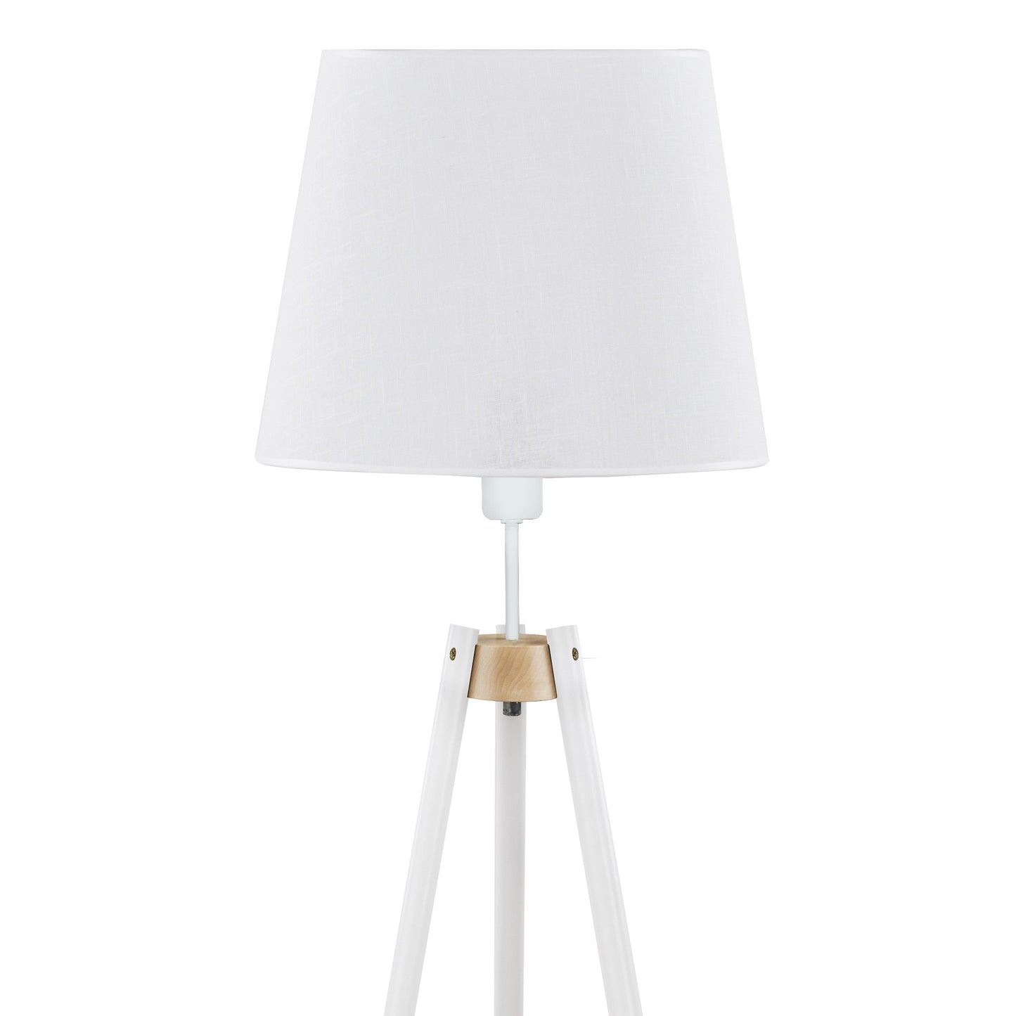 VAIO White Tray Table Floor Lamp