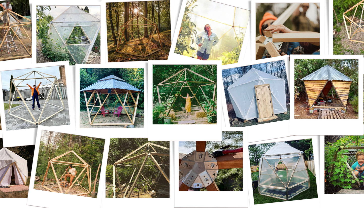 Magidome® Geodesic Dome Connectors Kit