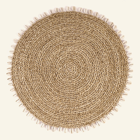 Napperon Seagrass Shell - Naturel