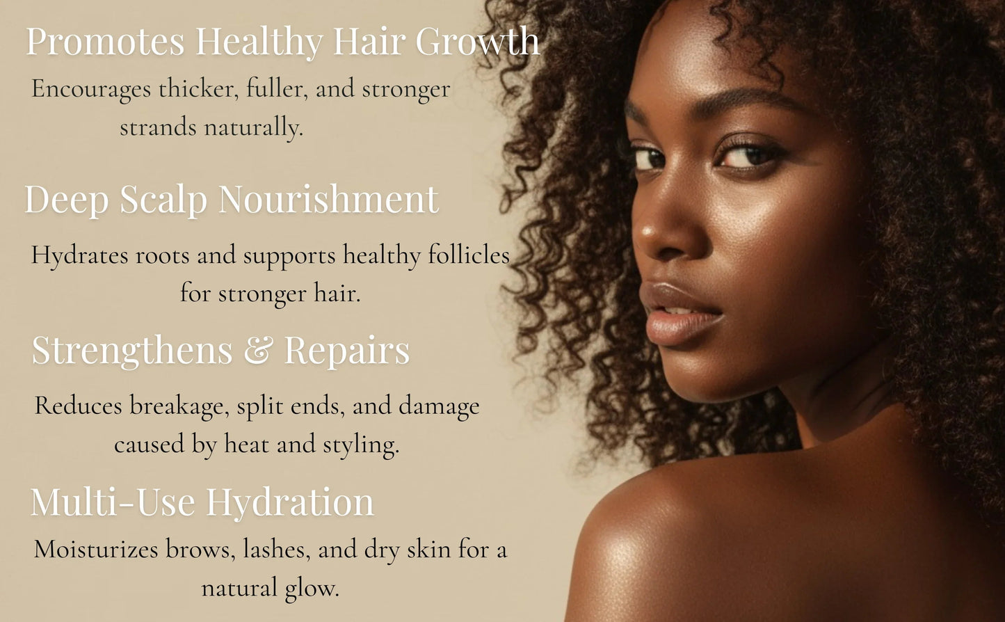 Canadian Grace 100% Organic Jamaican Black Castor Oil – For Hair Growth, Edges & Root Strength