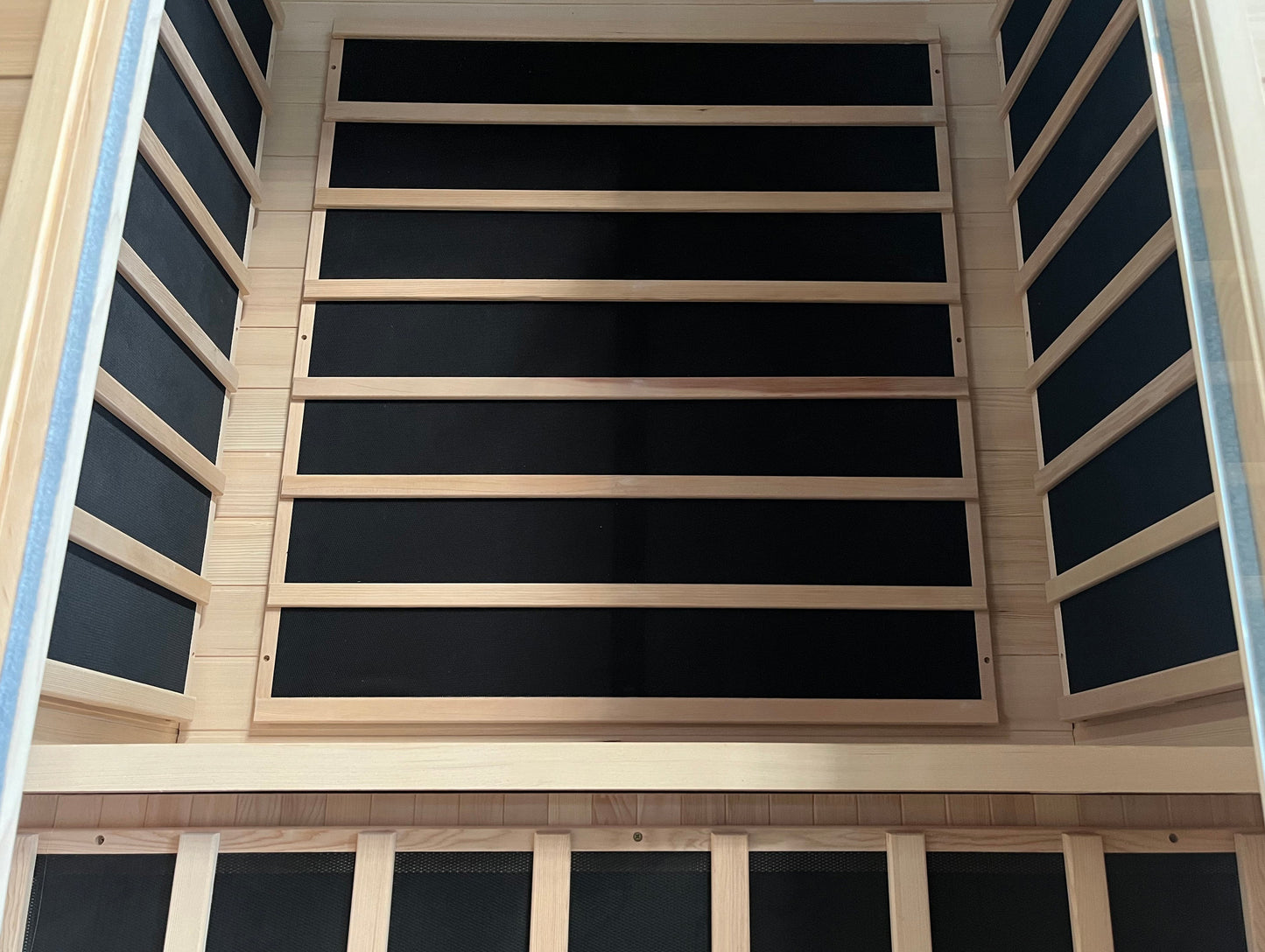 Blisspod | Vienna | Far Infrared Sauna Canadian Hemlock Very Low EMF Sauna, 7 Heaters – 3 Persons