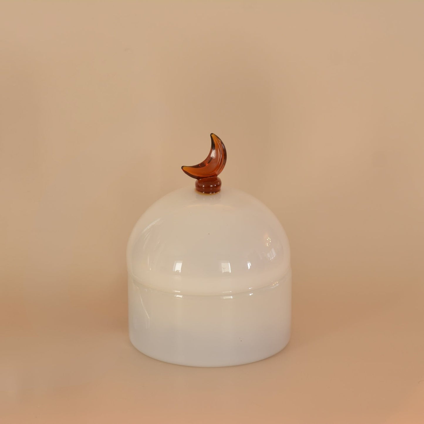 Glass Moon Dome Jar - Fullmoon