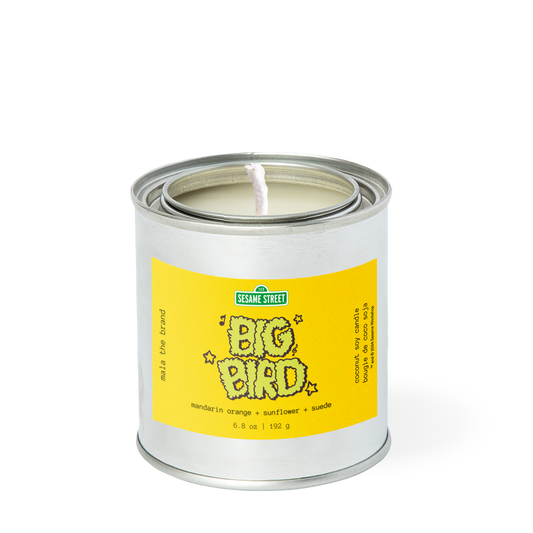 Sesame Street x Mala: Big Bird | Mandarin Orange + Sunflower + Suede