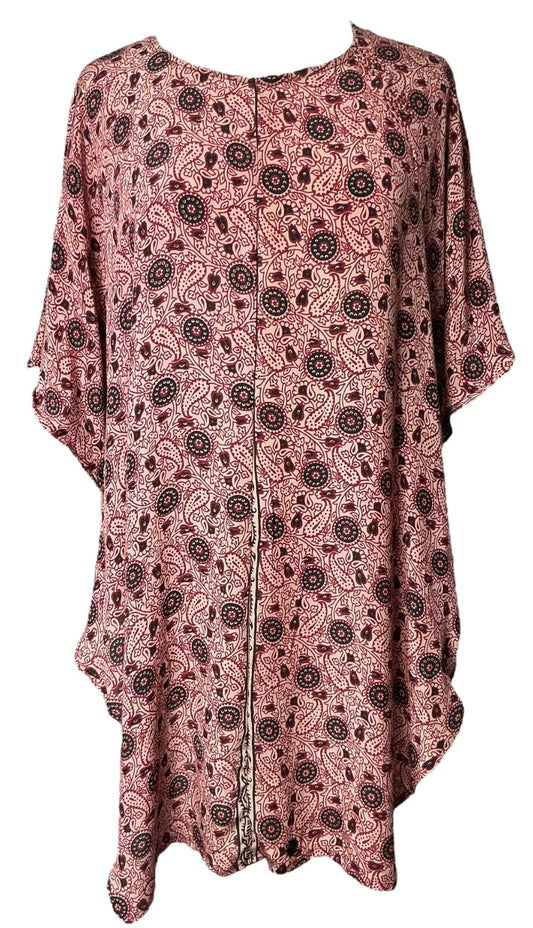 PRC6975 Avatar Pure Silk Waterfall Top