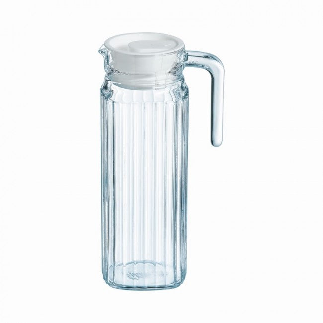 Luminarc 1L Glass Pitcher + Lid - Quadro