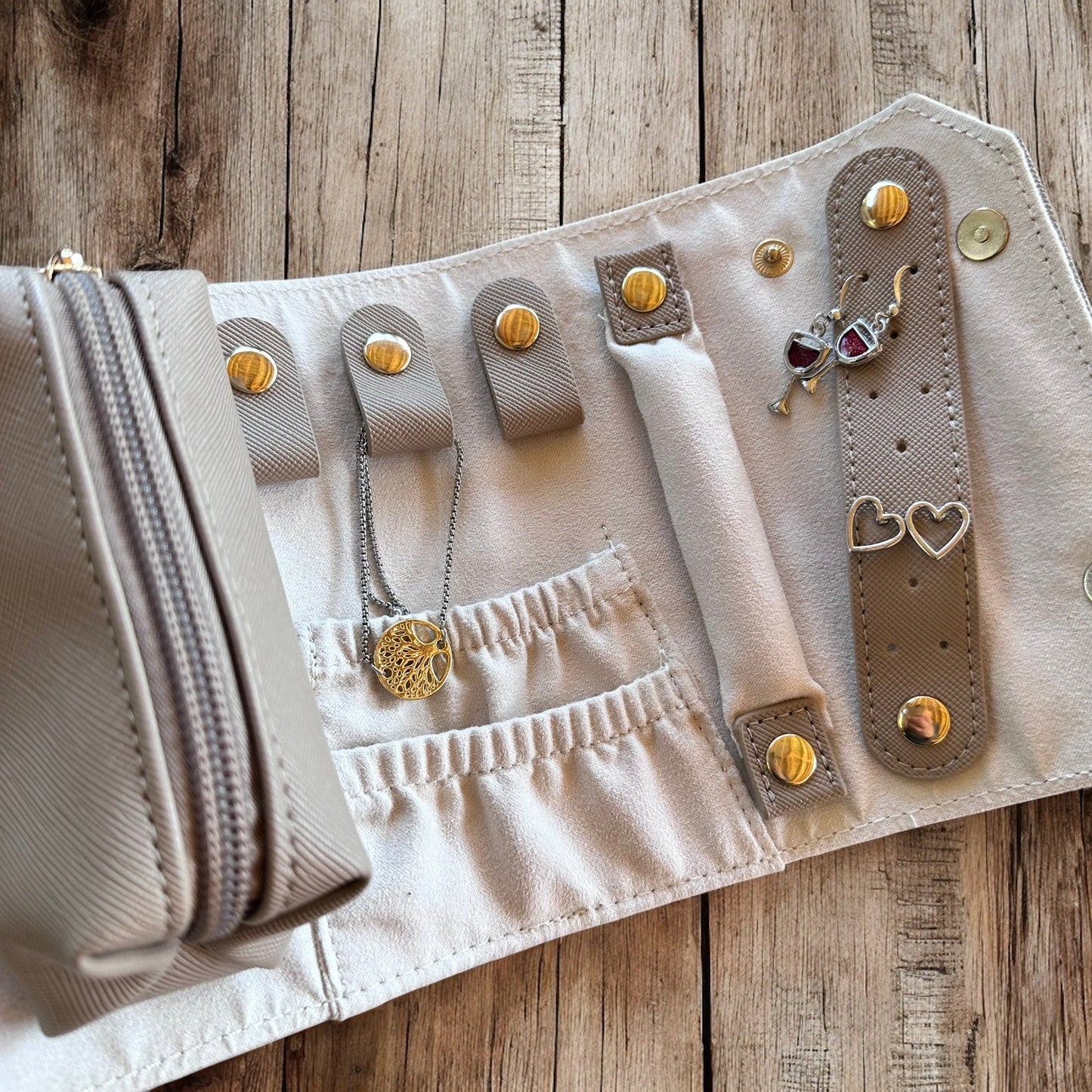 Travel Roll Jewellery Case