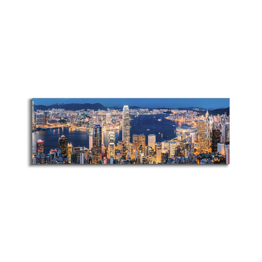 Canvas Print-Hong Kong-Skyline-Wall Art