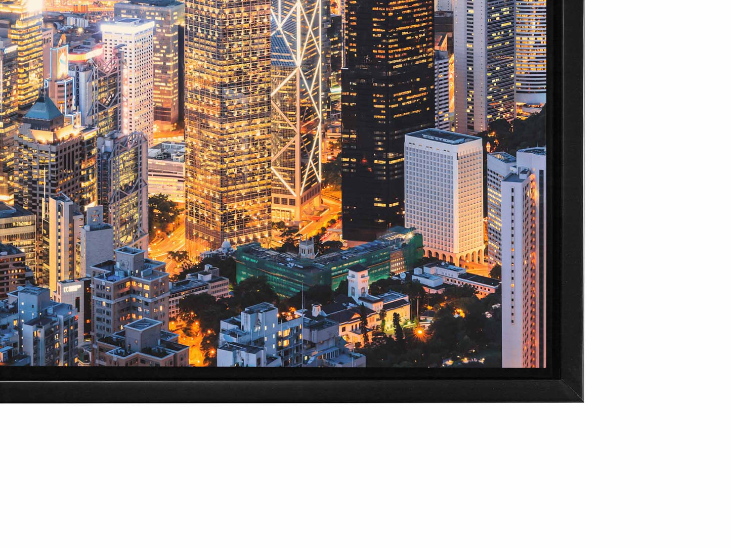 Canvas Print-Hong Kong-Skyline-Wall Art
