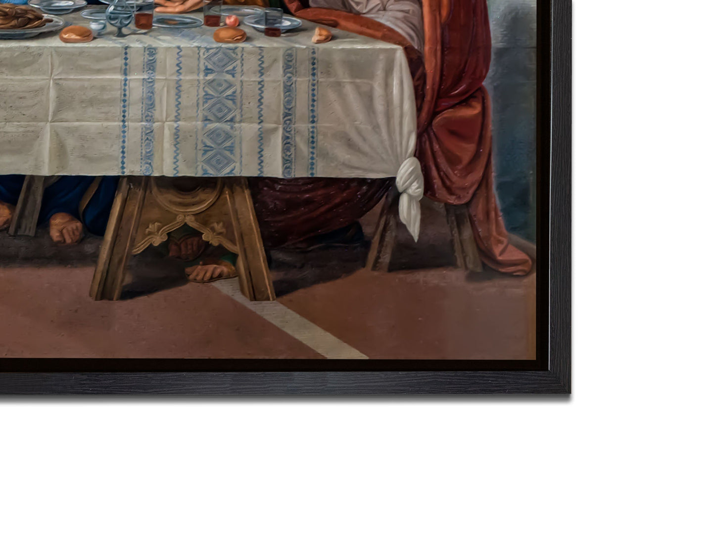 Last Supper Canvas- Wall Art- RGB varnish Canvas Print