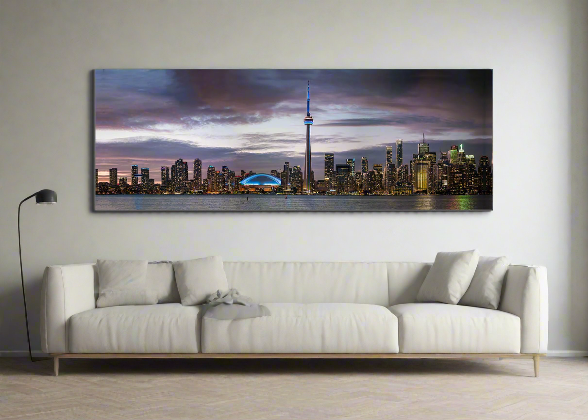Wall Art Sunset of Toronto, CN tower, Roger Center