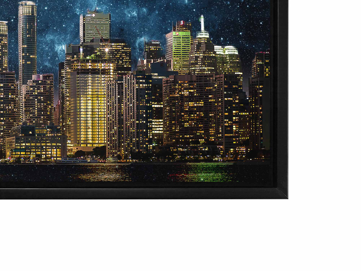 Toronto Skyline Moon-Cities Skyline- Wall art decor