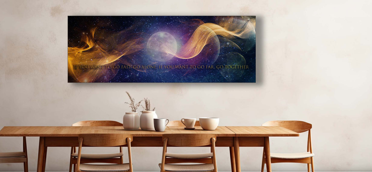 Wall Art-Inspiration Quote-Large Canvas