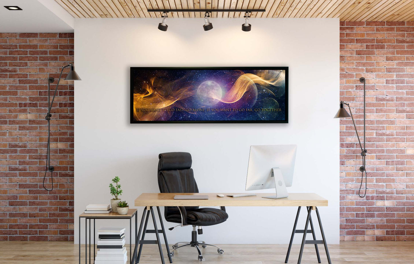 Wall Art-Inspiration Quote-Large Canvas