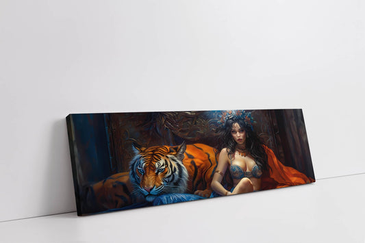 Wall Art-Tiger tamer-Fine Art Canvas