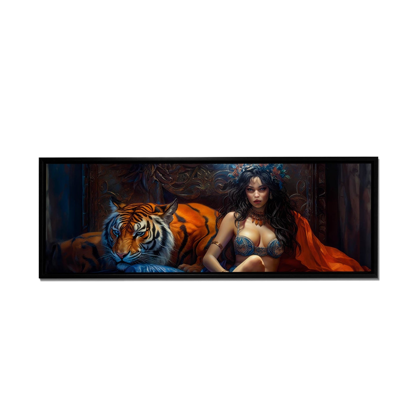 Wall Art-Tiger tamer-Fine Art Canvas