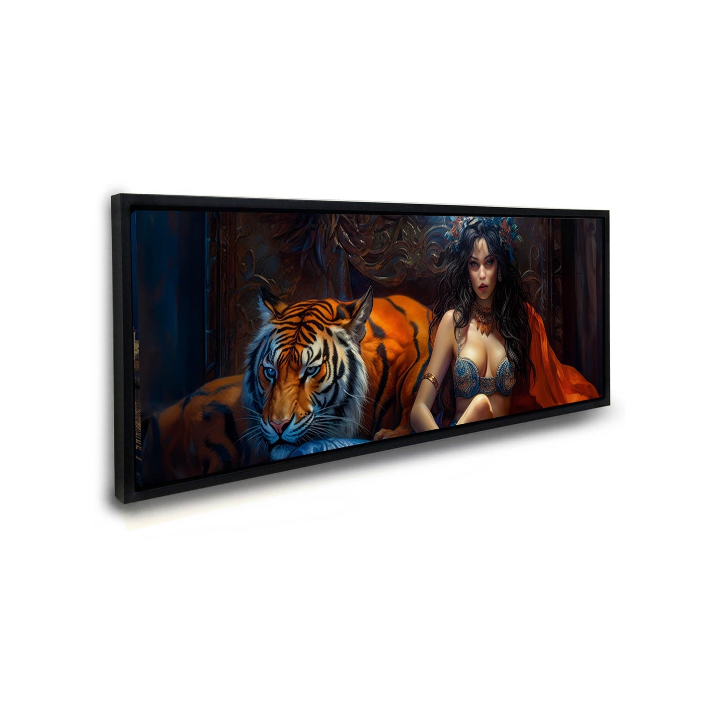 Wall Art-Tiger tamer-Fine Art Canvas