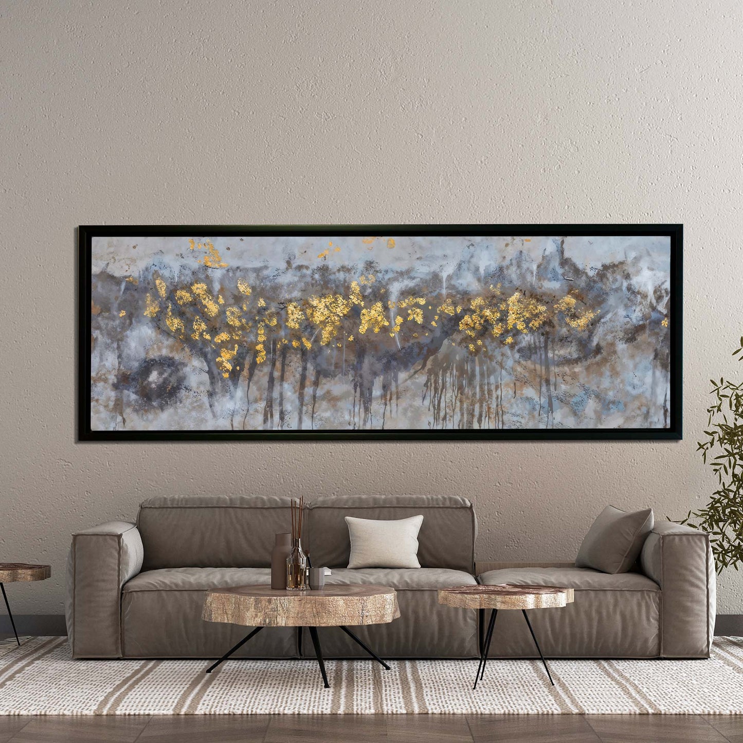 Wall art- Abstract Trees Canvas-Artwork