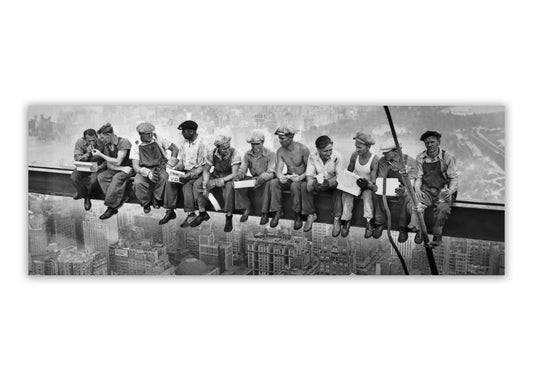 Wall art-Iconic " Lunch" photograph