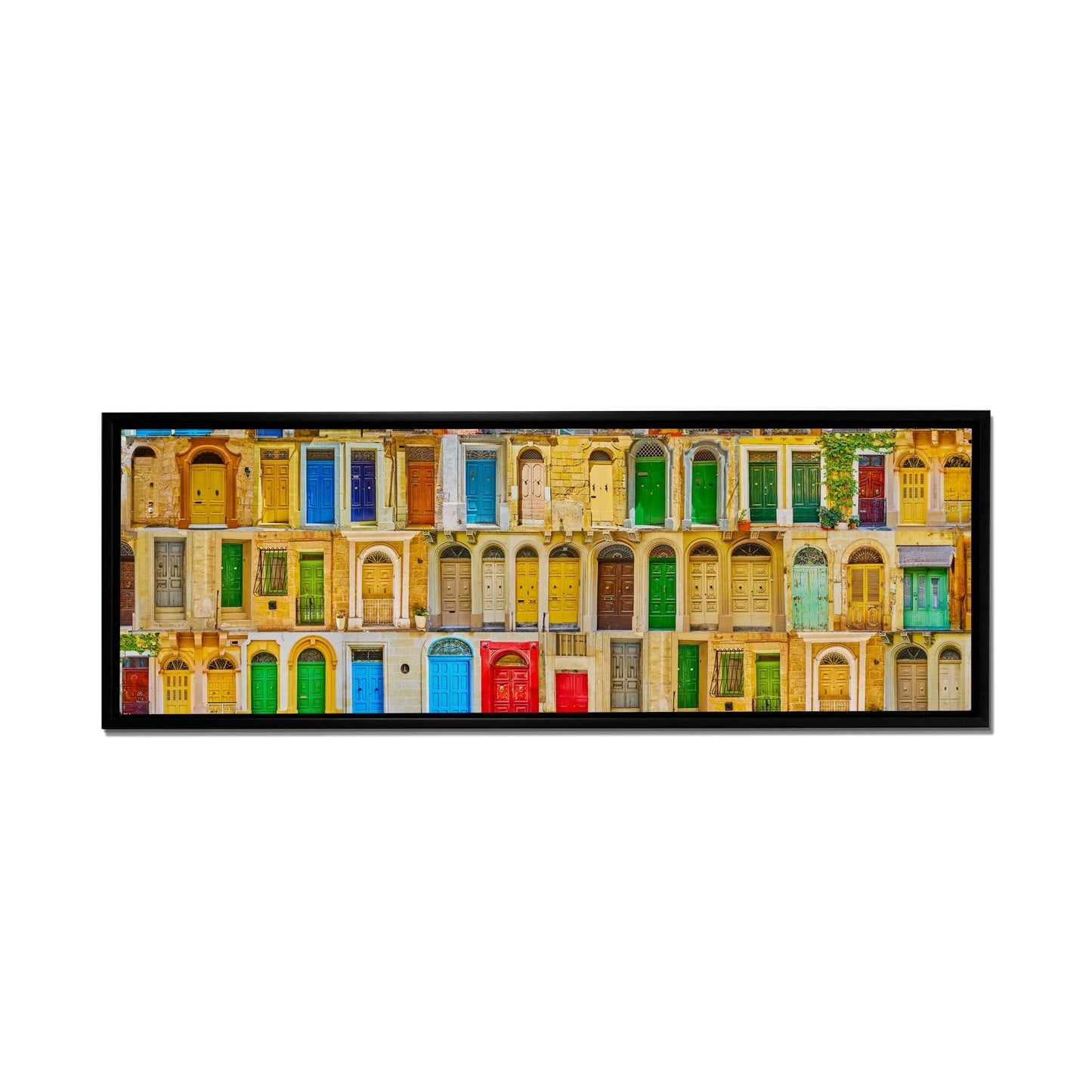 Maltese Doors Canvas - Abstract minimalism art- Large Wall Decor