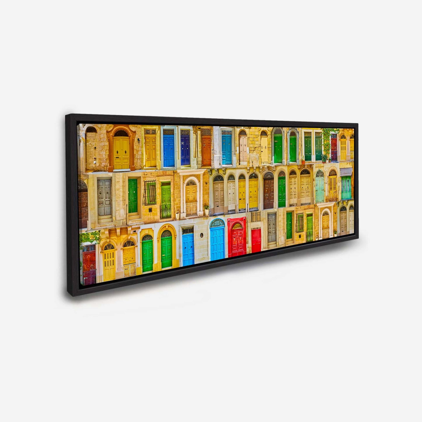 Maltese Doors Canvas - Abstract minimalism art- Large Wall Decor