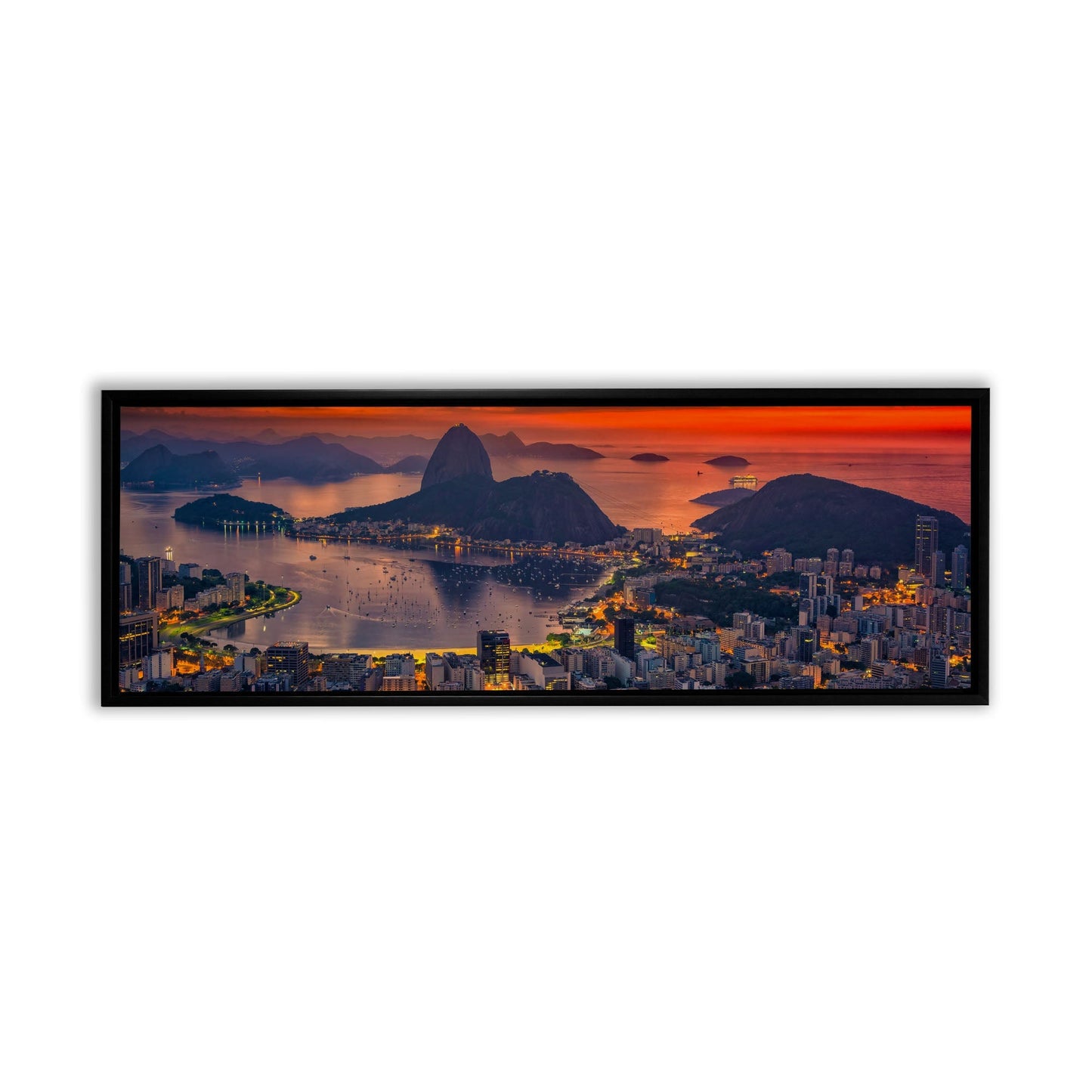 Rio 72" x 24" Fine Art Canvas